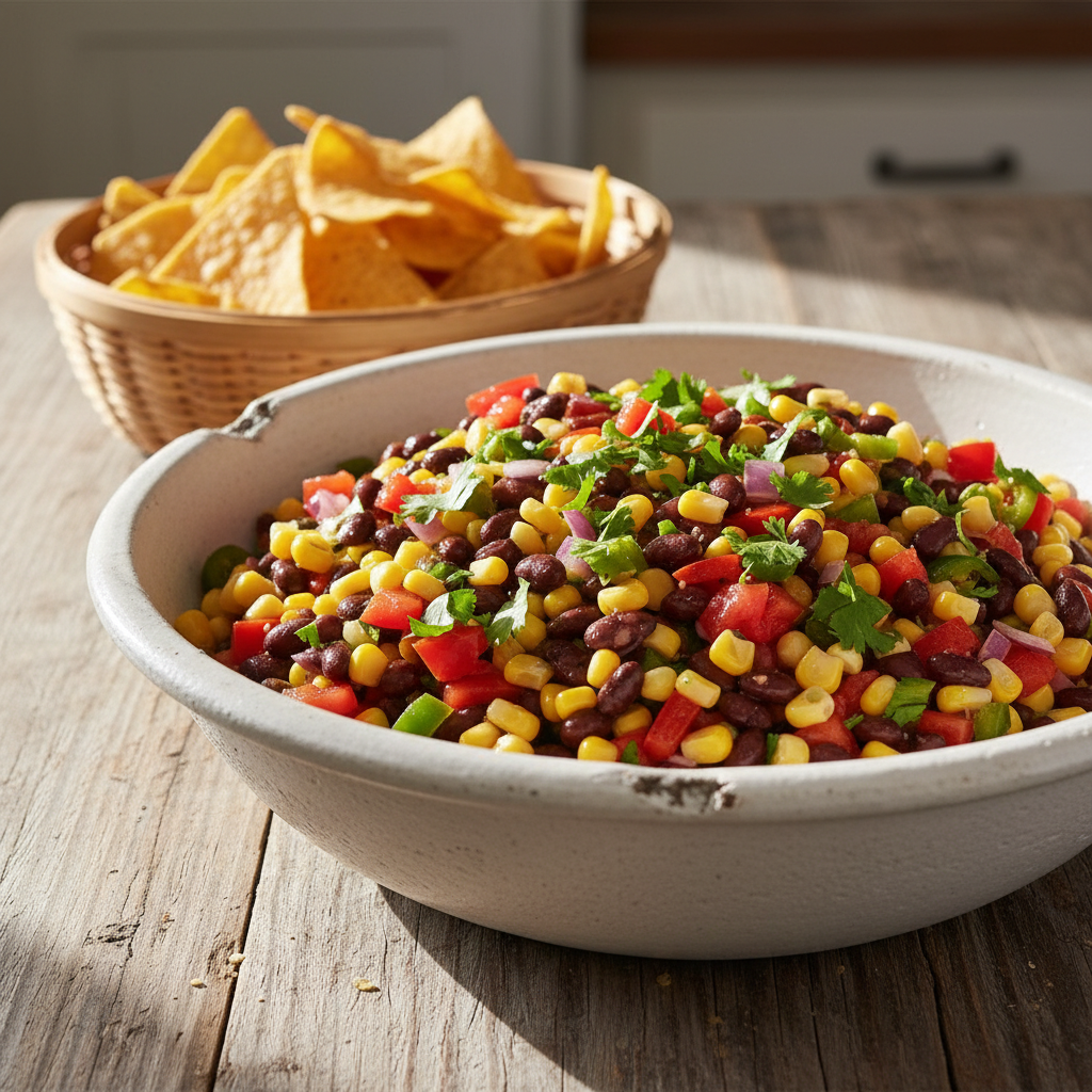 Easy Cowboy Caviar Recipe (The Best Fresh Dip!)