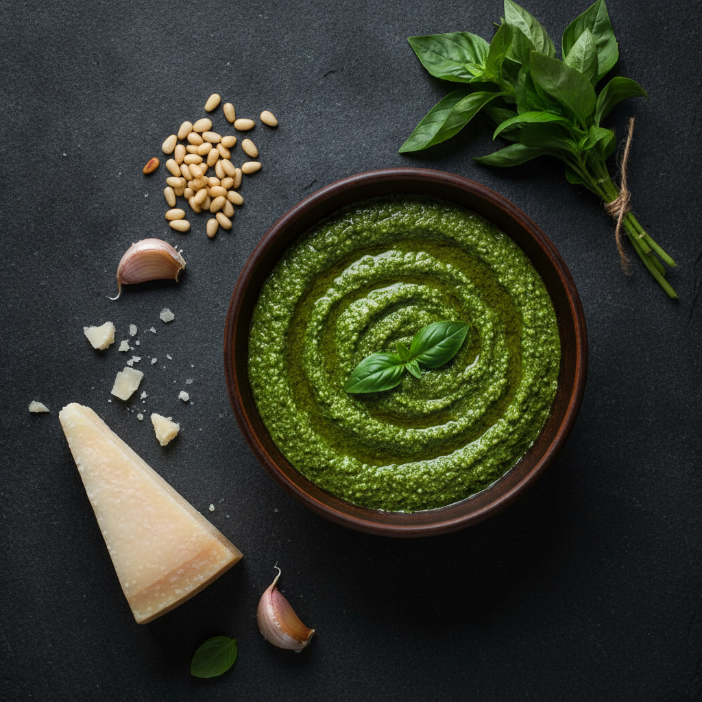 Easy Homemade Pesto (Better Than Store-Bought!)