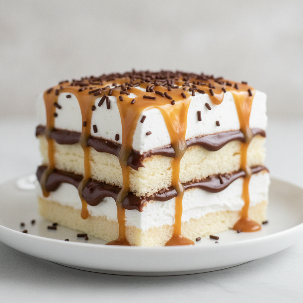 Easy Ice Cream Sandwich Cake Recipe (No-Bake!)