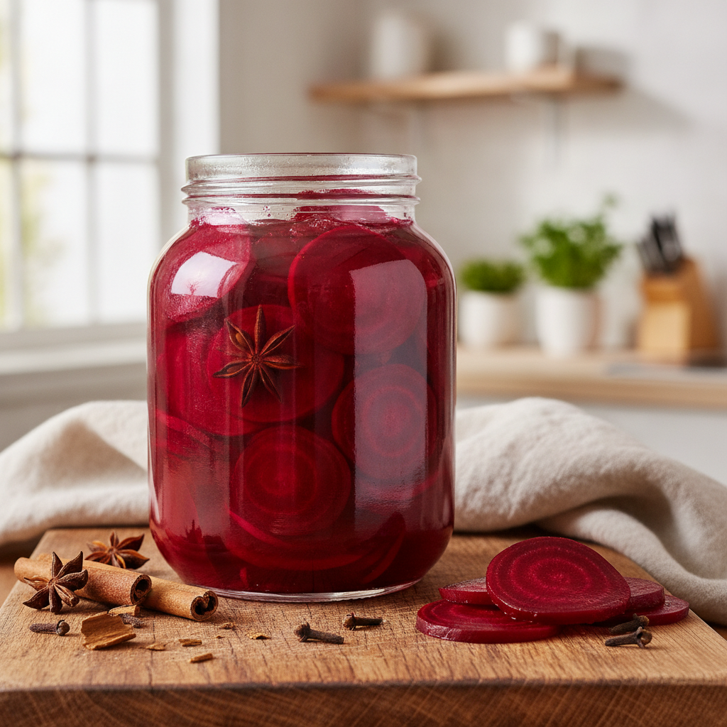 Easy Pickled Beets Recipe (Sweet & Tangy)