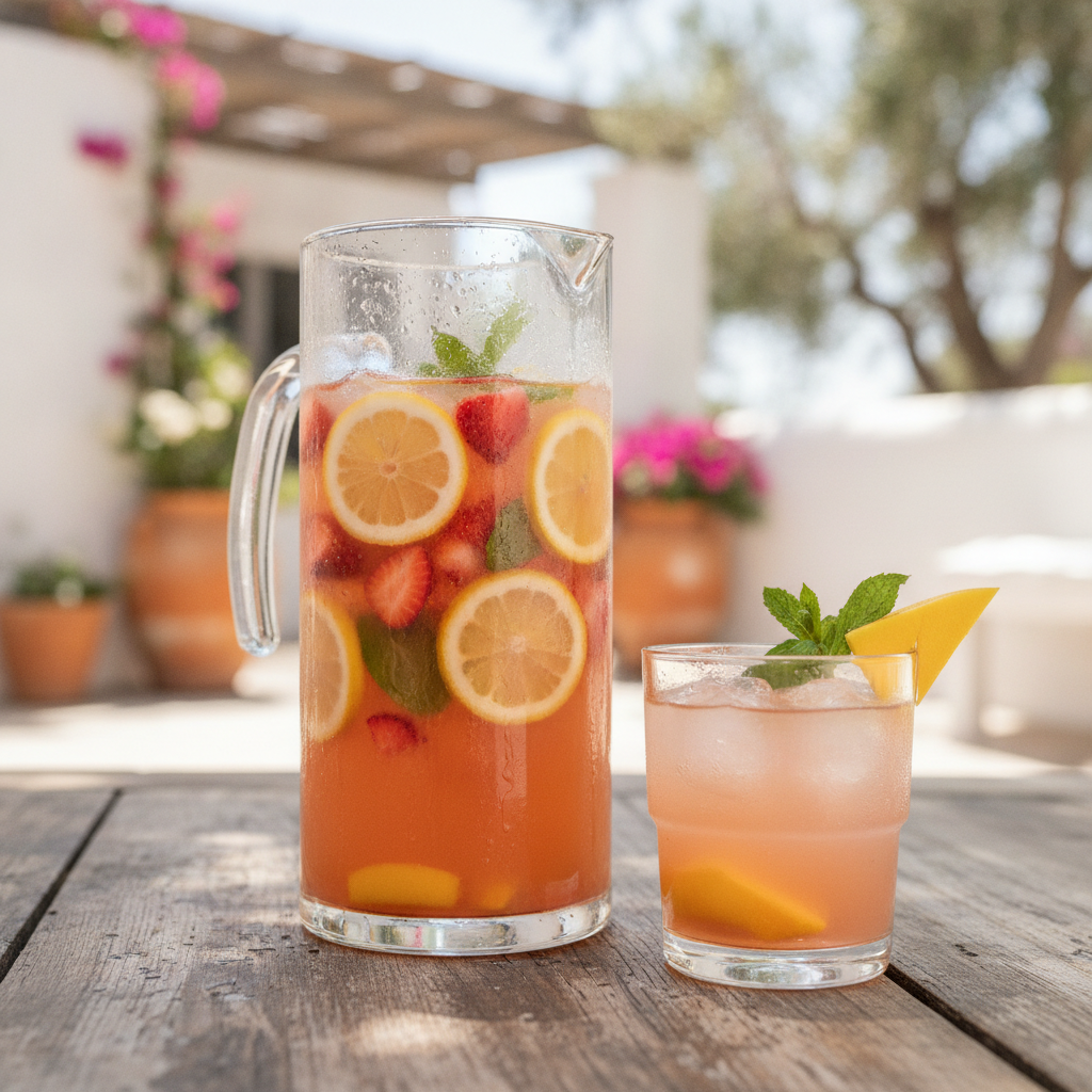 Easy Strawberry Mango Lemonade (Vibrant & Fresh)